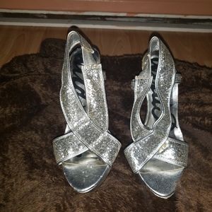 Wild Rose Silver Stiletto
